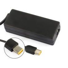 para Lenovo 20V4.5A Square Yellow Tip Laptop Adapter